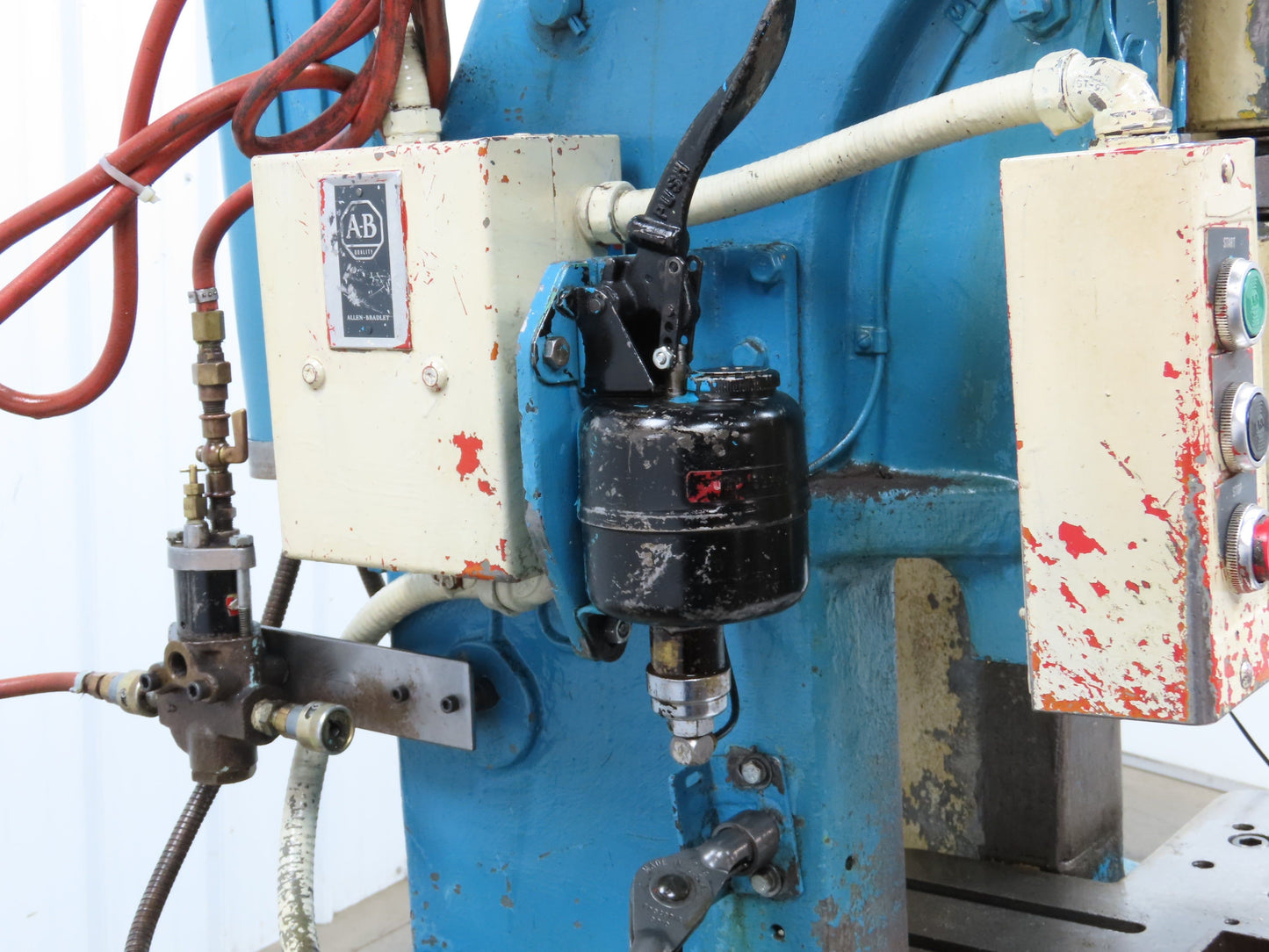 L&J No 18 Mechanical OBI Punch Press 18 Ton 2" Stroke 6" Throat 1.5Hp 3Ph