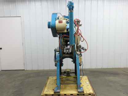 L&J No 18 Mechanical OBI Punch Press 18 Ton 2" Stroke 6" Throat 1.5Hp 3Ph