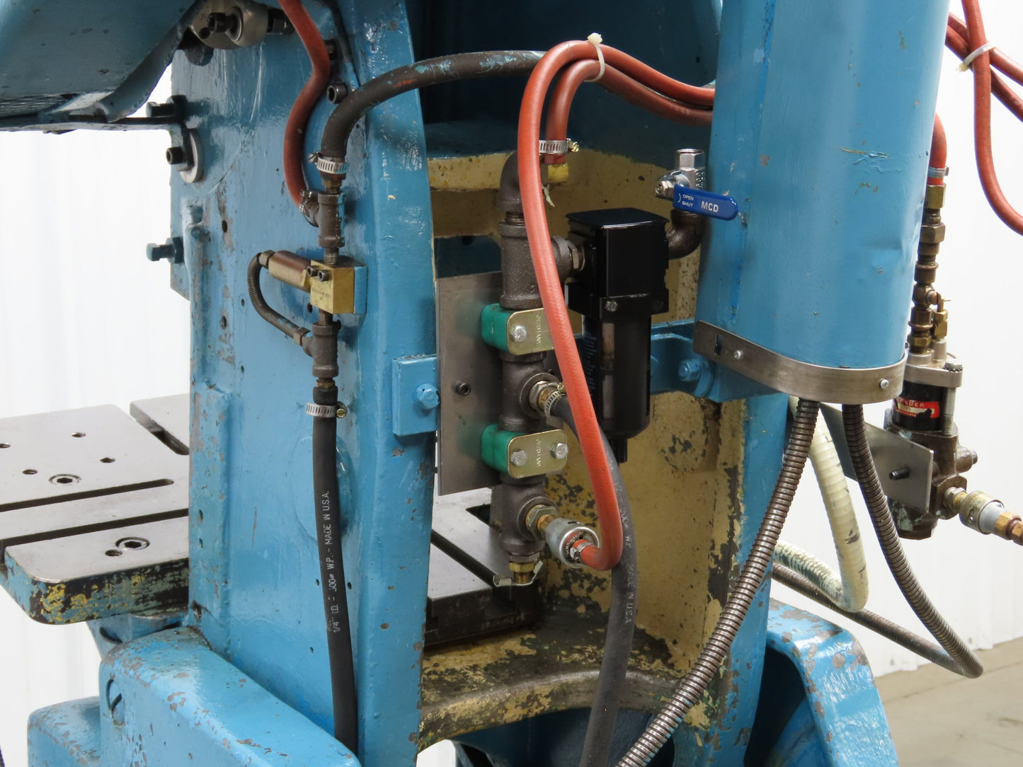 L&J No 18 Mechanical OBI Punch Press 18 Ton 2" Stroke 6" Throat 1.5Hp 3Ph