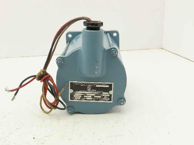 Superior Slo-Syn X700 Explosion Proof Stepper Motor 120V 72RPM 1PH CONT 10 1.1A
