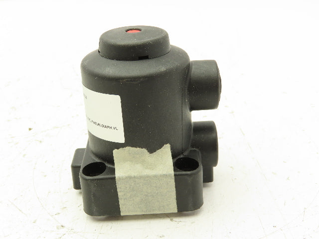 GEMU 2029437 Pneumatic Diaphragm Valve N/C 1/4" NPT