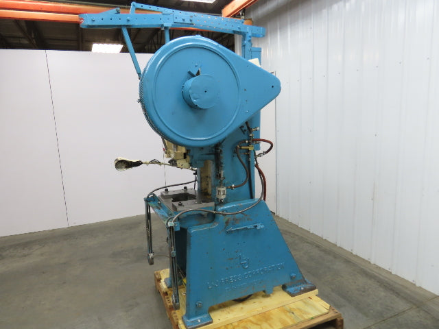 L&J No 18 Mechanical OBI Punch Press 18 Ton 2" Stroke 6" Throat 1.5Hp 3Ph