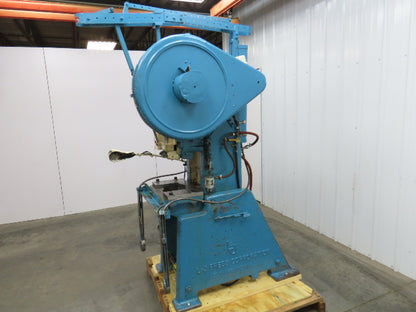 L&J No 18 Mechanical OBI Punch Press 18 Ton 2" Stroke 6" Throat 1.5Hp 3Ph