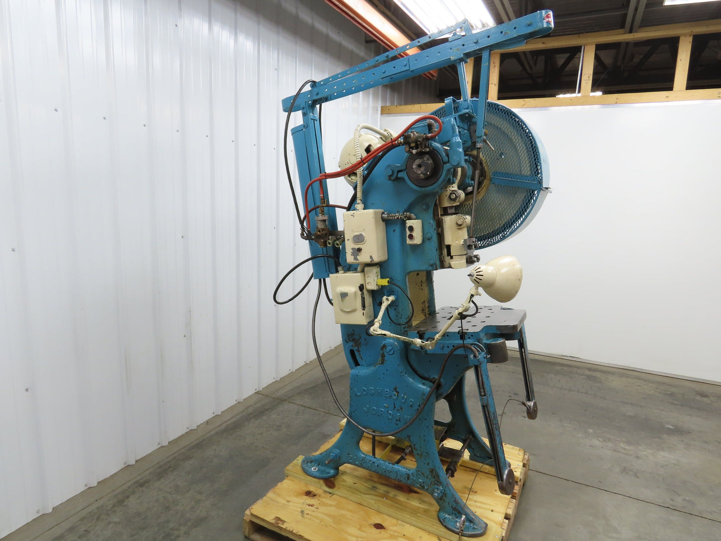 L&J No 3 Mechanical OBI Punch Press 22 Ton 2" Stroke 6-1/2" Throat 2Hp 3Ph