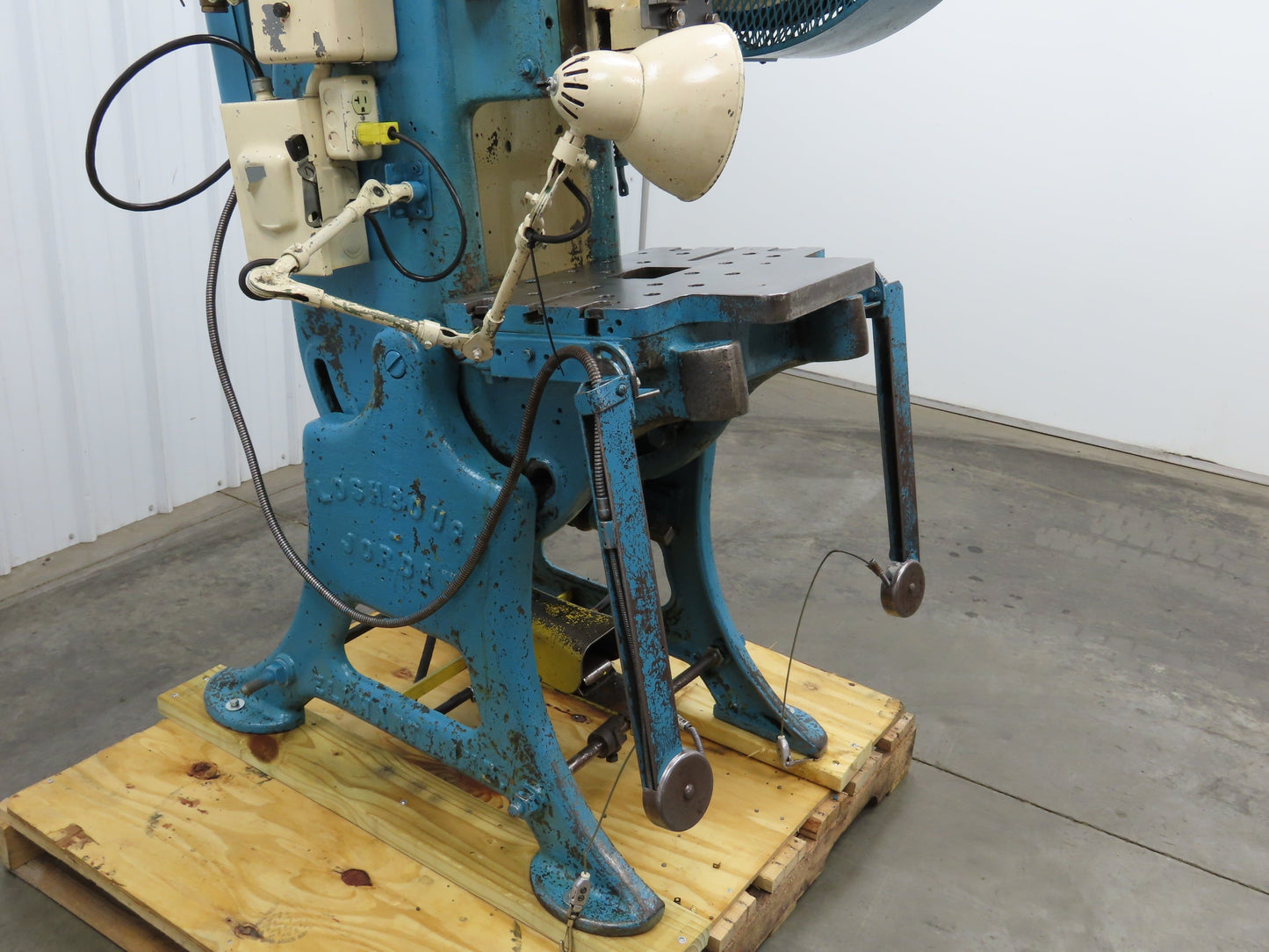 L&J No 3 Mechanical OBI Punch Press 22 Ton 2" Stroke 6-1/2" Throat 2Hp 3Ph