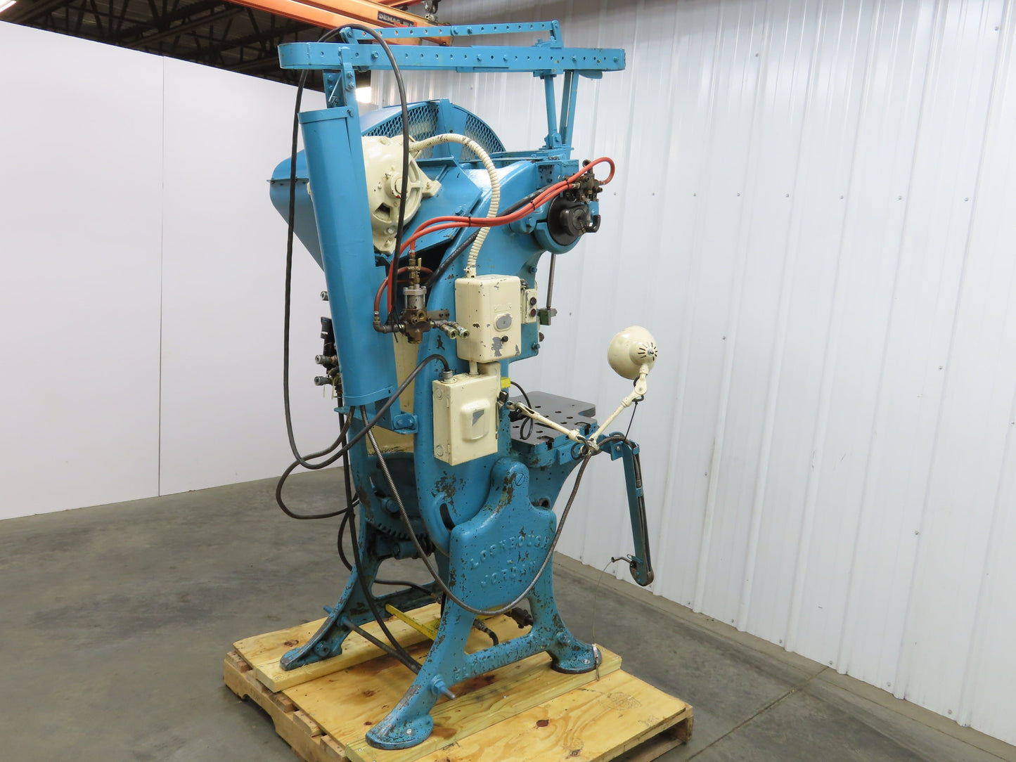 L&J No 3 Mechanical OBI Punch Press 22 Ton 2" Stroke 6-1/2" Throat 2Hp 3Ph