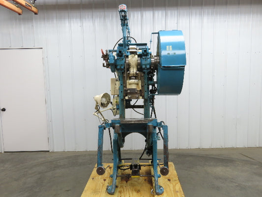 L&J No 3 Mechanical OBI Punch Press 22 Ton 2" Stroke 6-1/2" Throat 2Hp 3Ph