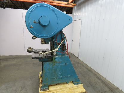 L&J No 18 Mechanical OBI Punch Press 18 Ton 2" Stroke 6" Throat 1.5Hp 3Ph