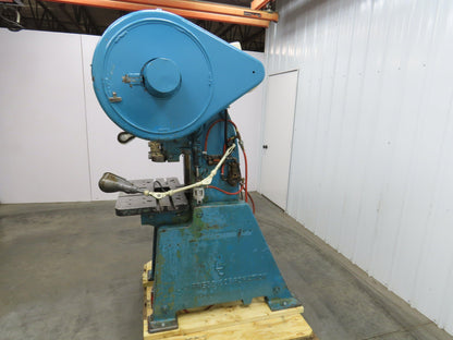 L&J No 18 Mechanical OBI Punch Press 18 Ton 2" Stroke 6" Throat 1.5Hp 3Ph