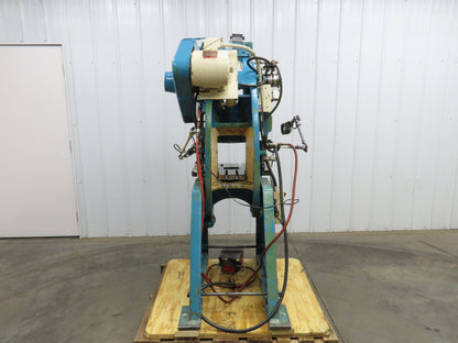 L&J No 18 Mechanical OBI Punch Press 18 Ton 2" Stroke 6" Throat 1.5Hp 3Ph