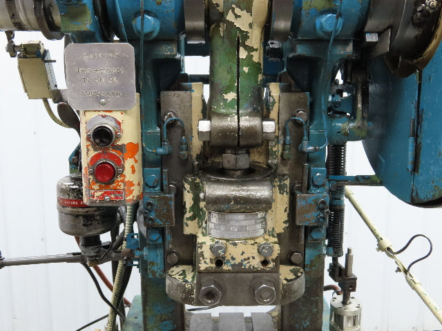 L&J No 18 Mechanical OBI Punch Press 18 Ton 2" Stroke 6" Throat 1.5Hp 3Ph