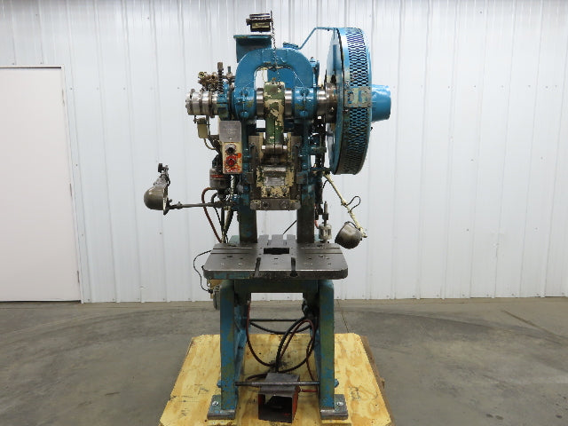 L&J No 18 Mechanical OBI Punch Press 18 Ton 2" Stroke 6" Throat 1.5Hp 3Ph