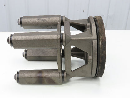 4-Bolt SAE-C Hydraulic Pump Motor Adapter IEC 132 Cast Iron Frame