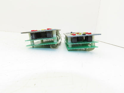 PressTech Controls/Crosfield 7602-9970-00D Control Panel Unit w/ Board Lot Of 4