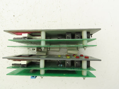 PressTech Controls/Crosfield 7602-9970-00D Control Panel Unit w/ Board Lot Of 4