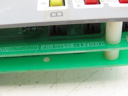 PressTech Controls/Crosfield 7602-9970-00D Control Panel Unit w/ Board Lot Of 4