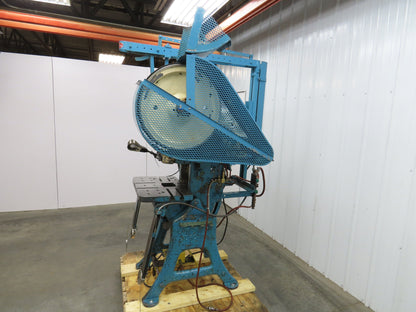 L&J No 2 Mechanical OBI Punch Press 18 Ton 2" Stroke 5-1/2" Throat 1Hp Varidrive