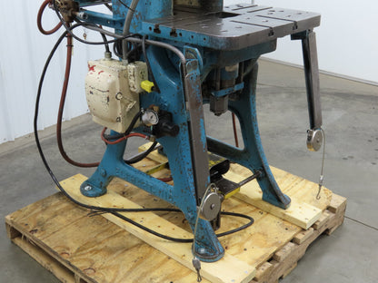 L&J No 2 Mechanical OBI Punch Press 18 Ton 2" Stroke 5-1/2" Throat 1Hp Varidrive
