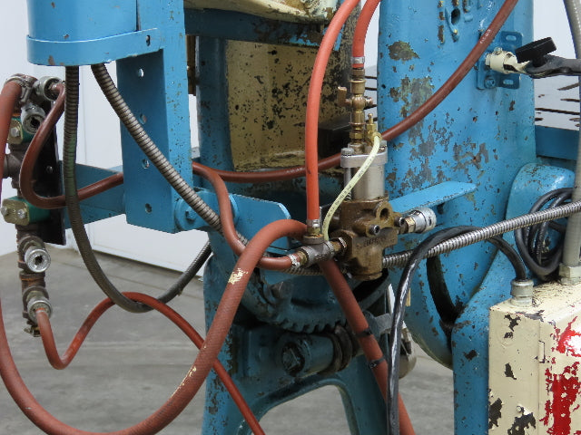 L&J No 2 Mechanical OBI Punch Press 18 Ton 2" Stroke 5-1/2" Throat 1Hp Varidrive
