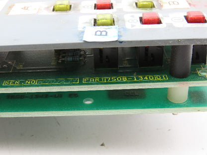 PressTech Controls/Crosfield 7602-9980-00B Control Panel Unit w/ Board Lot Of 8