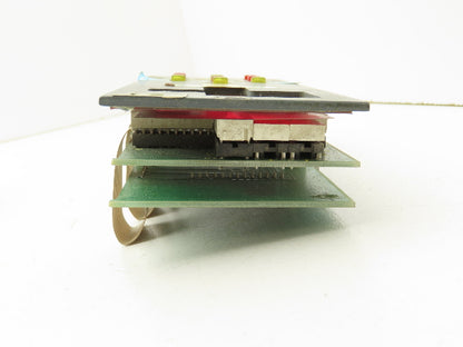 PressTech Controls/Crosfield 7602-9980-00B Control Panel Unit w/ Board Lot Of 8