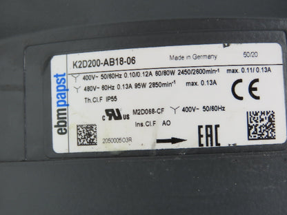 Siemens 1PH8133-1FF1 0-1FC1-Z Servo Motor 480V 3PH Encoder AM22DQ F35