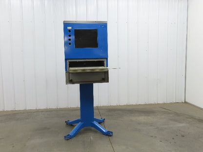 Hoffman Concept HMI Computer Workstation Electrical Enclosure Pedestal