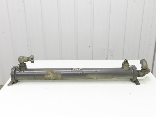 Thermal Transfer EK-736-T Oil Cooler Shell & Tube Heat Exchanger 2-Pass