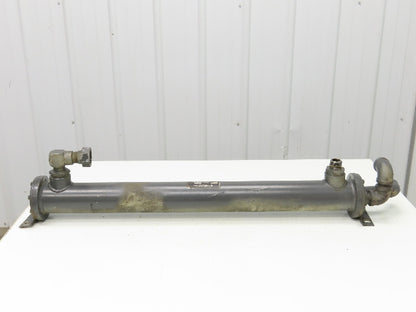 Thermal Transfer EK-736-T Oil Cooler Shell & Tube Heat Exchanger 2-Pass