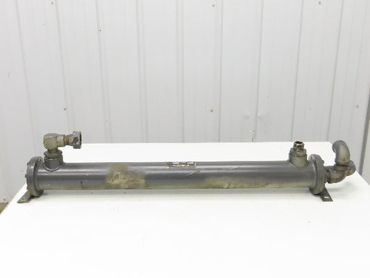 Thermal Transfer EK-736-T Oil Cooler Shell & Tube Heat Exchanger 2-Pass