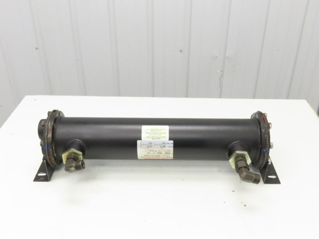 Thermal Transfer EKS-1024-T-CN Oil Cooler Shell & Tube Heat Exchanger 2-Pass