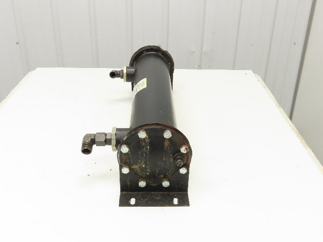 Thermal Transfer EKS-1024-T-CN Oil Cooler Shell & Tube Heat Exchanger 2-Pass