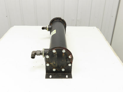 Thermal Transfer EKS-1024-T-CN Oil Cooler Shell & Tube Heat Exchanger 2-Pass