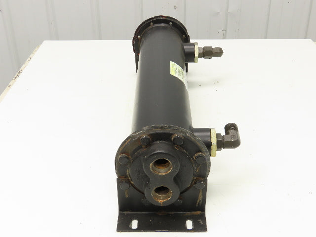 Thermal Transfer EKS-1024-T-CN Oil Cooler Shell & Tube Heat Exchanger 2-Pass