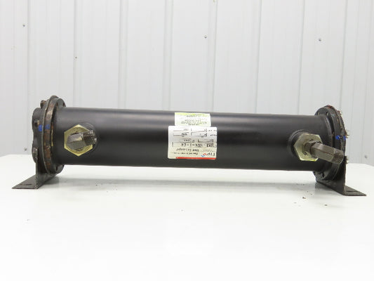 Thermal Transfer EKS-1024-T-CN Oil Cooler Shell & Tube Heat Exchanger 2-Pass