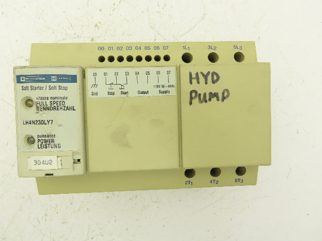 Telemecanique LH4N230LY7 Soft Starter/Soft Stop 690V 30A 30KW 3PH