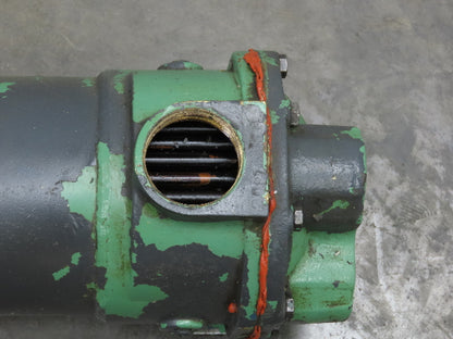 ITT Brass Oil Cooler Shell & Tube Heat Exchanger 4-Pass 53"L