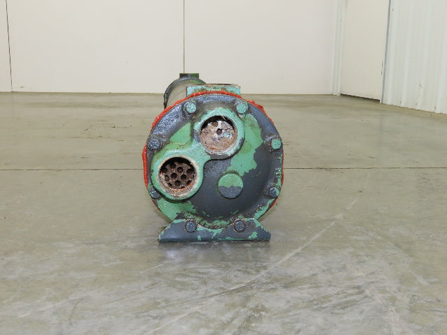 ITT Brass Oil Cooler Shell & Tube Heat Exchanger 4-Pass 53"L