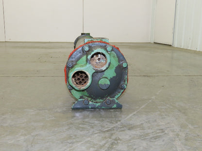 ITT Brass Oil Cooler Shell & Tube Heat Exchanger 4-Pass 53"L