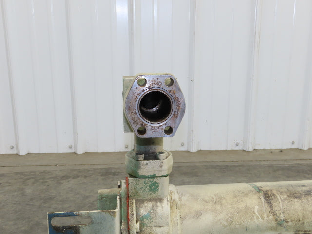 Oil Cooler Shell & Tube Heat Exchanger 2-Pass 57"L Bronze Brass