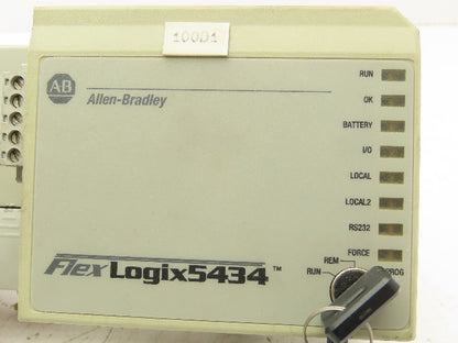 Allen Bradley 1794-L34 A Flex Logix 5434 Processor Unit  24VDC F/W REV 8.12