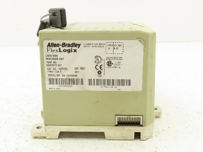 Allen Bradley 1794-L34 A Flex Logix 5434 Processor Unit  24VDC F/W REV 8.12