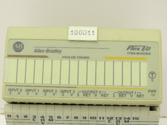 Allen Bradley 1794-IE4XOE2 Flex I/O Analog Combination Module 4-In/2-Out REV A01