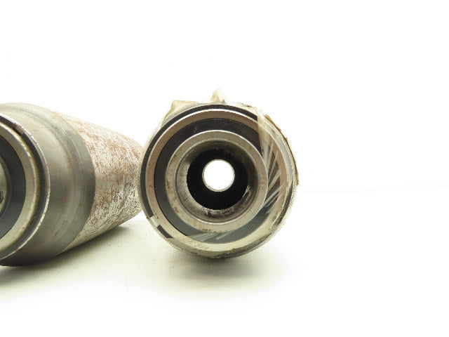 Dematic K000379AAK Belt Conveyor Steel Idler Pulley 4" Dia 7-3/4"W  Lot of 2