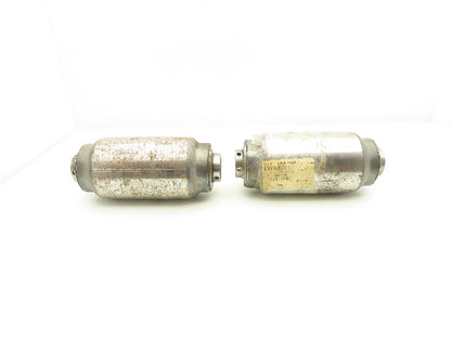 Dematic K000379AAK Belt Conveyor Steel Idler Pulley 4" Dia 7-3/4"W  Lot of 2