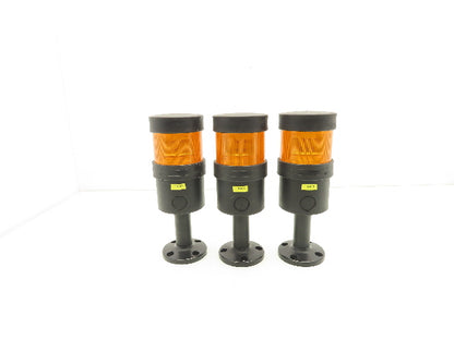 Telemecanique XVB C2B5 Modular Stack Light Tower Amber 24V Steady Base Lot of 3