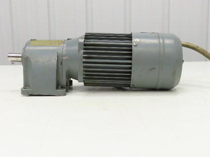 ABM DB10H/G80/4D71C-4 Inline Gearmotor w/Brake .25kw 230/460V 3PH 109rpm 15:1