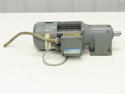 ABM DB10H/G80/4D71C-4 Inline Gearmotor w/Brake .25kw 230/460V 3PH 109rpm 15:1