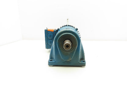 ABM DB10H/G80/4D71AX-4 Inline Gearmotor w/Brake .25kw 230/460V 3PH 96rpm 15:1