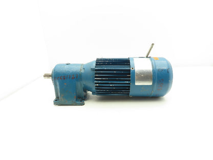 ABM DB10H/G80/4D71AX-4 Inline Gearmotor w/Brake .25kw 230/460V 3PH 96rpm 15:1